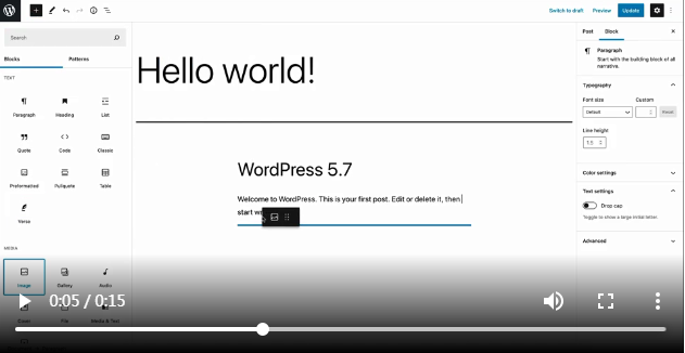 WordPress 5.7发布 版本简述